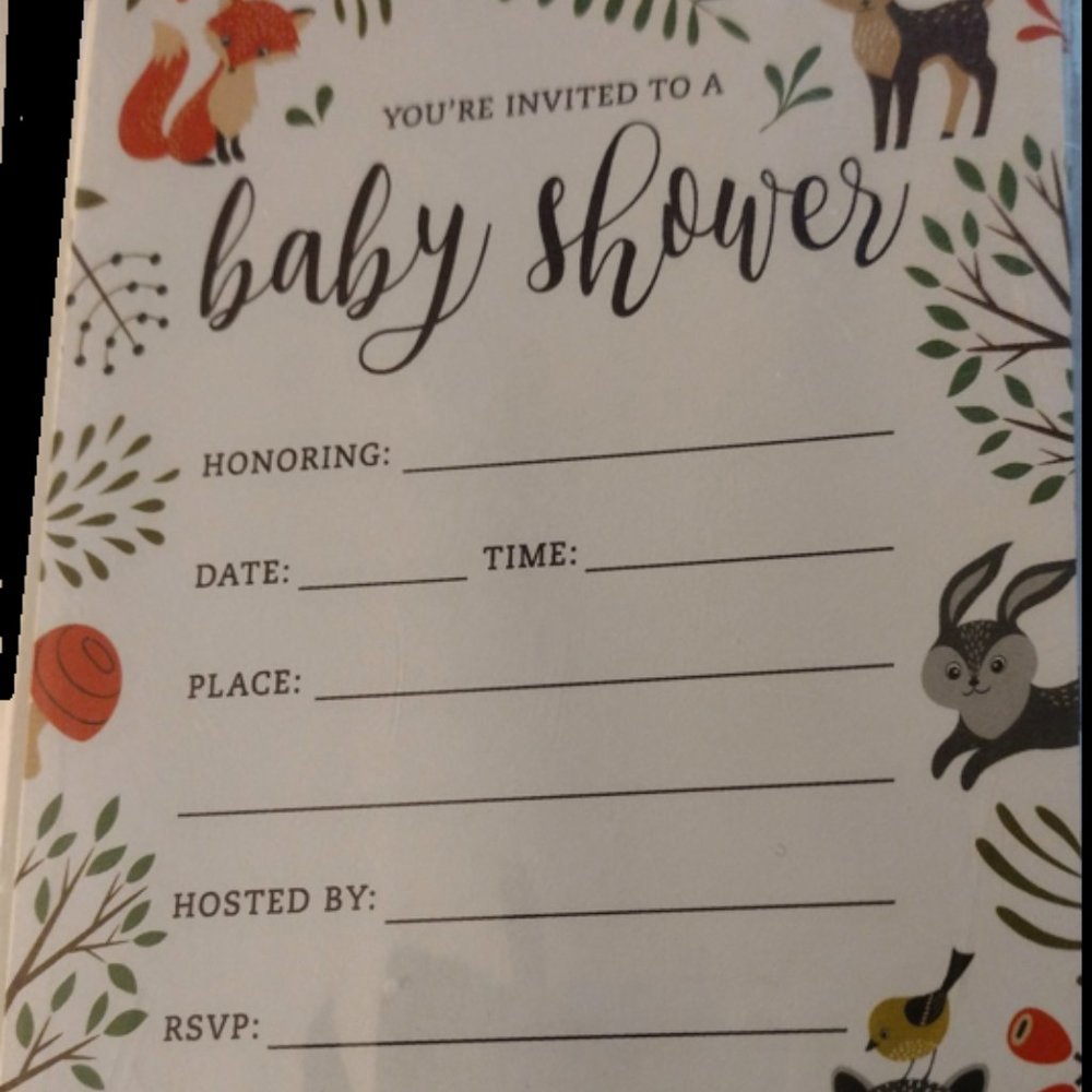 Baby Shower Inventions with 20 "Celebrate" Forever Stamps Package